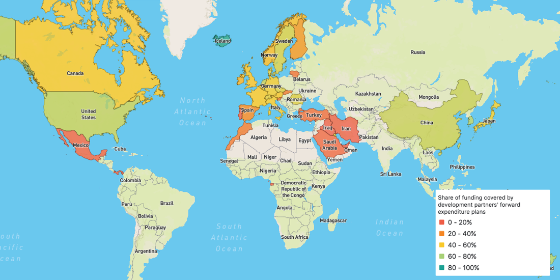 Map of the Month: Global Partnership for Effective Development Co-operation Dashboard