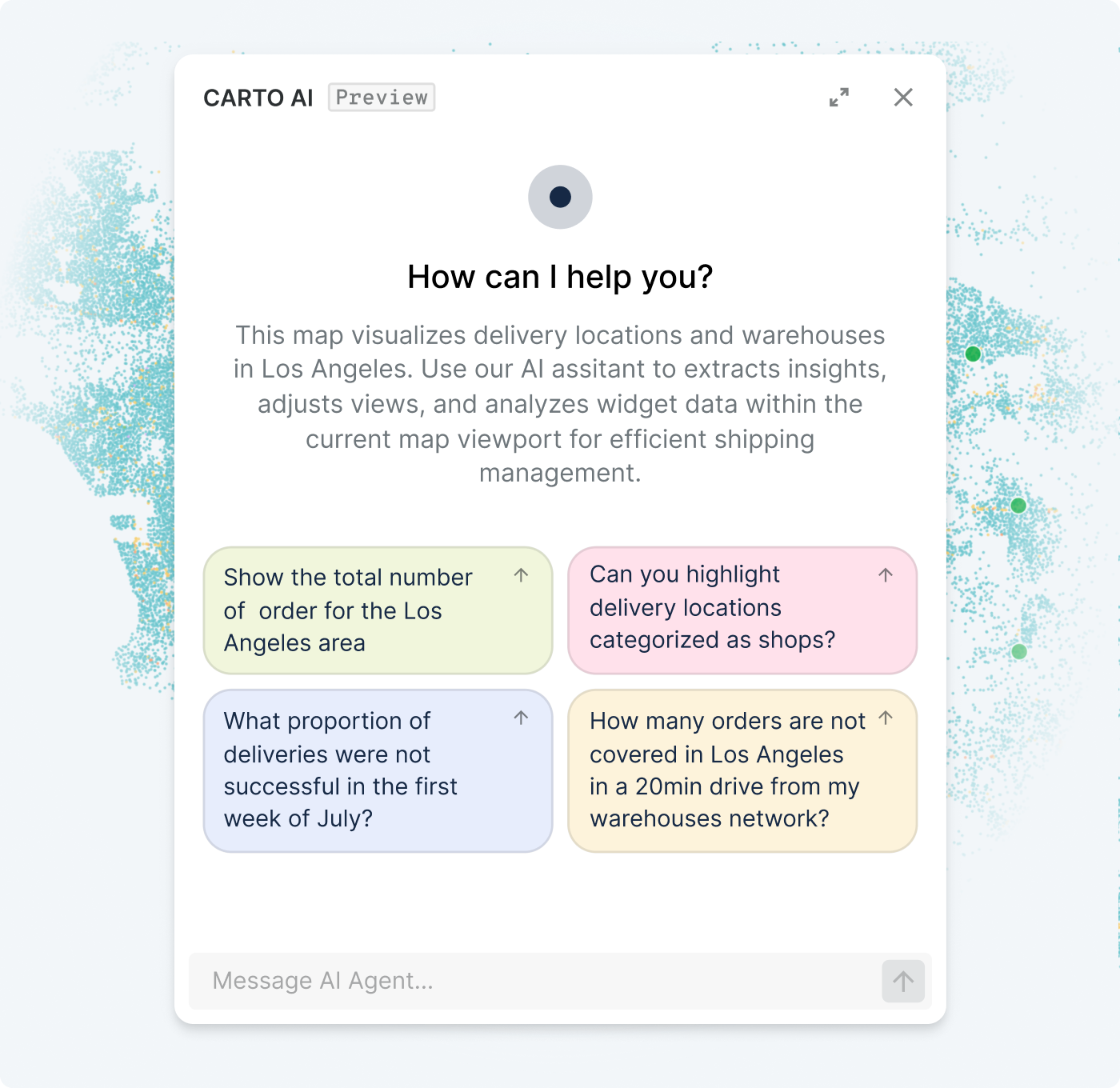 gen ai with carto